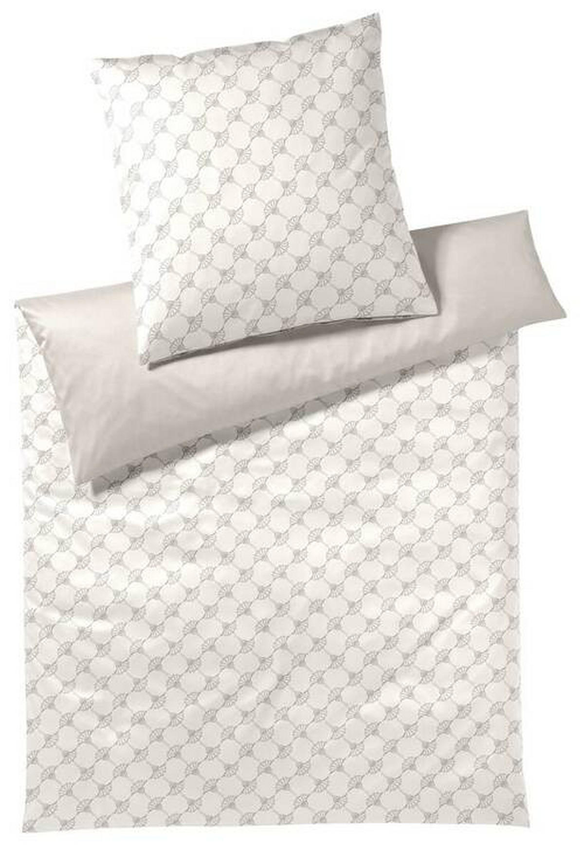 POSTELJINA 140/200 cm  CORNFLOWER DOUBLE  - krem, Konvencionalno, tekstil (140/200cm) - Joop!