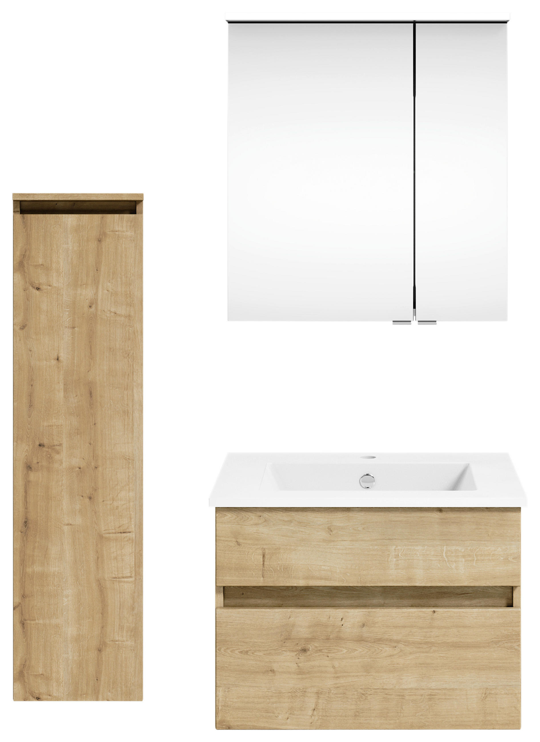Puris Badezimmer Get2You Eiche 92.2 cm