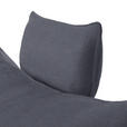 ECKSOFA in Mikrofaser Anthrazit  - Anthrazit/Schwarz, MODERN, Textil/Metall (173/297cm) - Carryhome