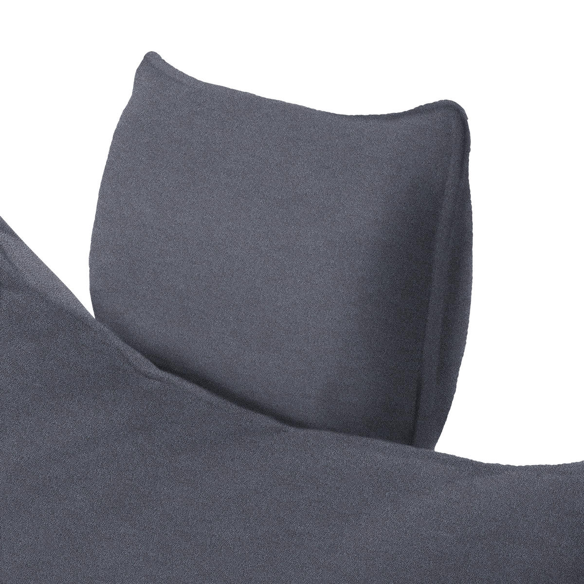 ECKSOFA in Mikrofaser Anthrazit  176/292 cm  - Anthrazit/Schwarz, MODERN, Textil/Metall (176/292cm) - Carryhome