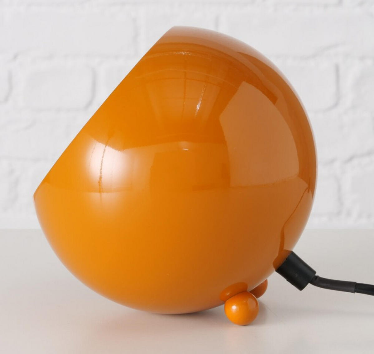 TISCHLEUCHTE  15/15/15 cm    - Orange, Basics, Metall (15/15/15cm) - Boltze Home