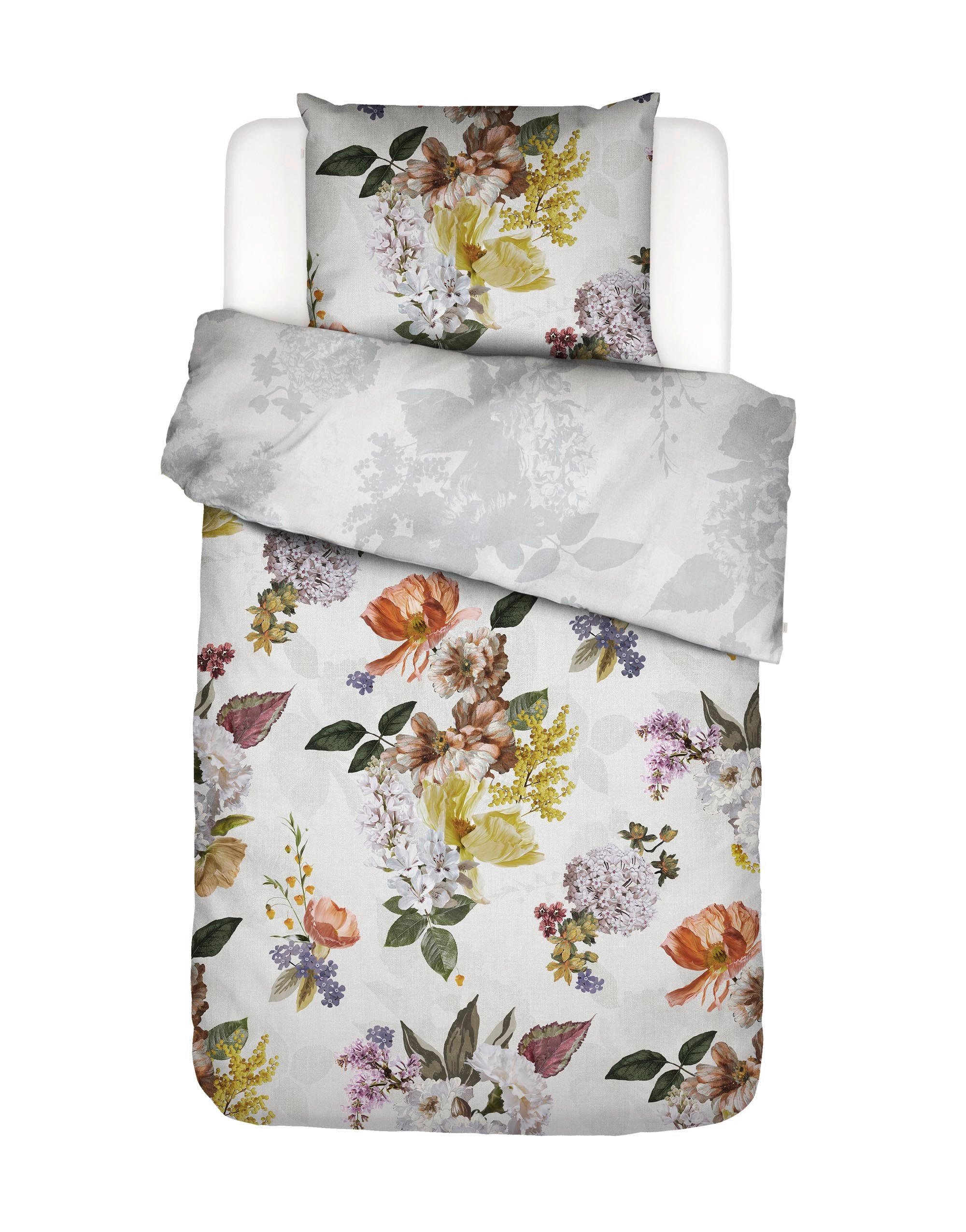 WENDEBETTWÄSCHE 155/220 cm Lana Satin  - KONVENTIONELL, Textil (155/220cm) - Essenza