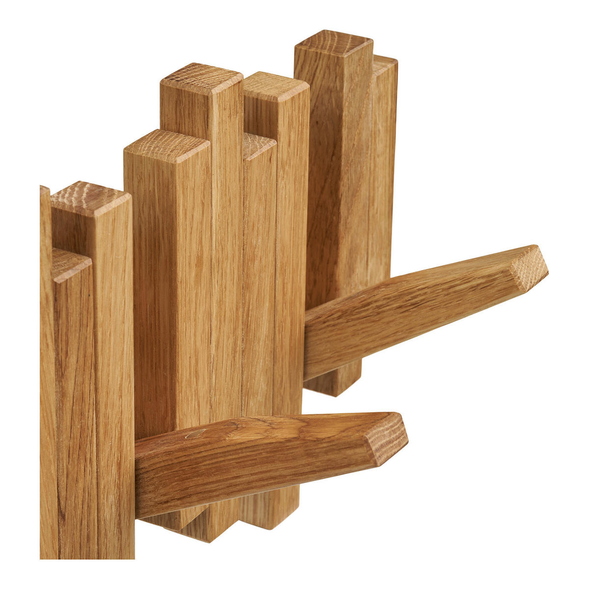 WANDGARDEROBE - Eichefarben, Basics, Holz (40/3/18cm)