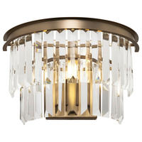 WANDLEUCHTE - Messingfarben, Basics, Glas/Metall (16,5/24,5/33cm) - MAYTONI