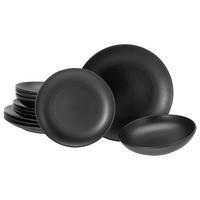 SERVIS Magic Black 12 delar  - svart, Basics, keramik - Creatable