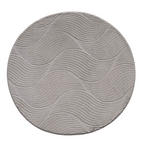 WEBTEPPICH 80 cm Homestyle Hellgrau  - Hellgrau, Design, Textil (80cm) - Novel