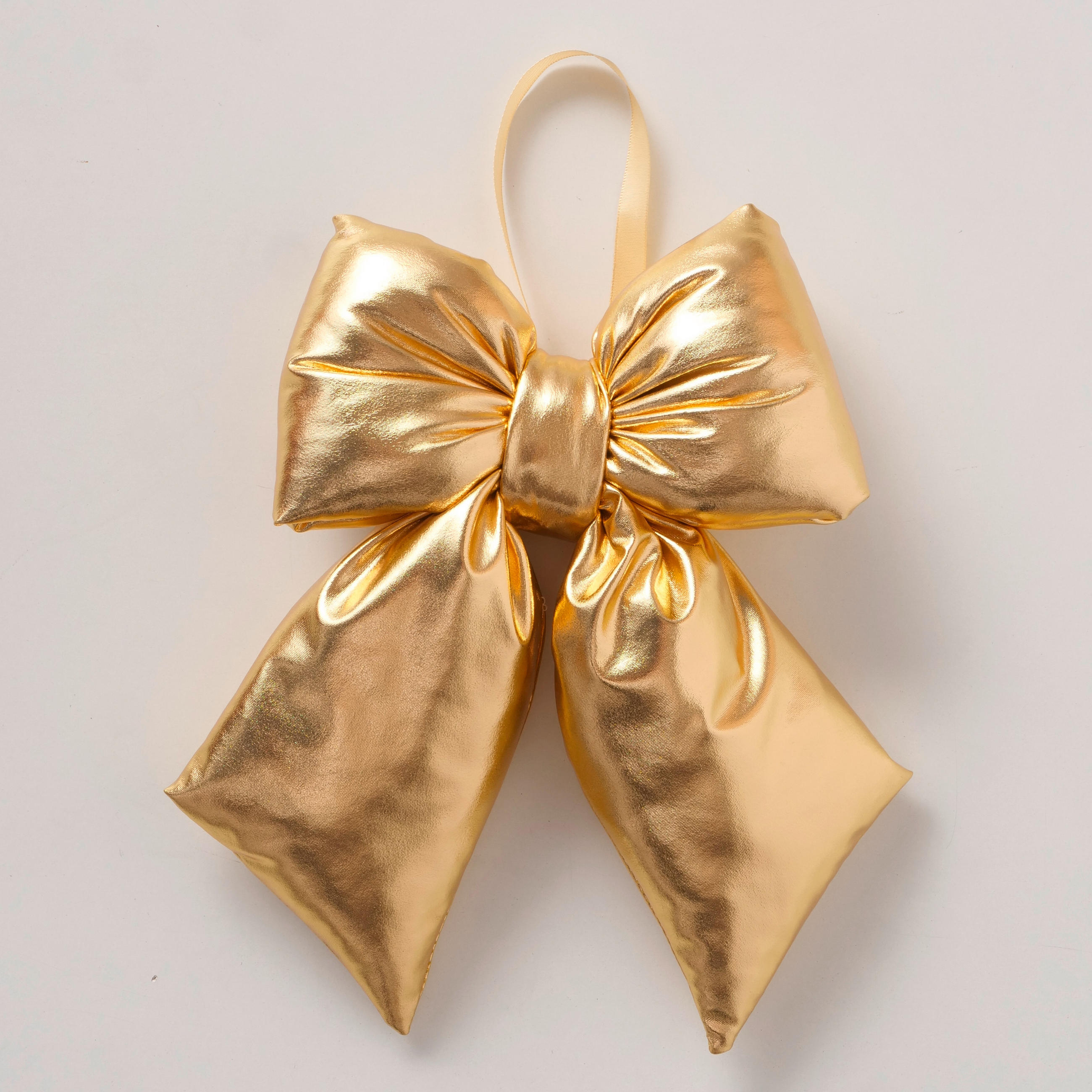 DEKOHÄNGER  - Goldfarben, Lifestyle, Textil (31/28/6,5cm)