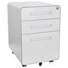 ROLLCONTAINER Weiß  - Weiß, MODERN, Kunststoff/Metall (40/60/50cm) - MID.YOU