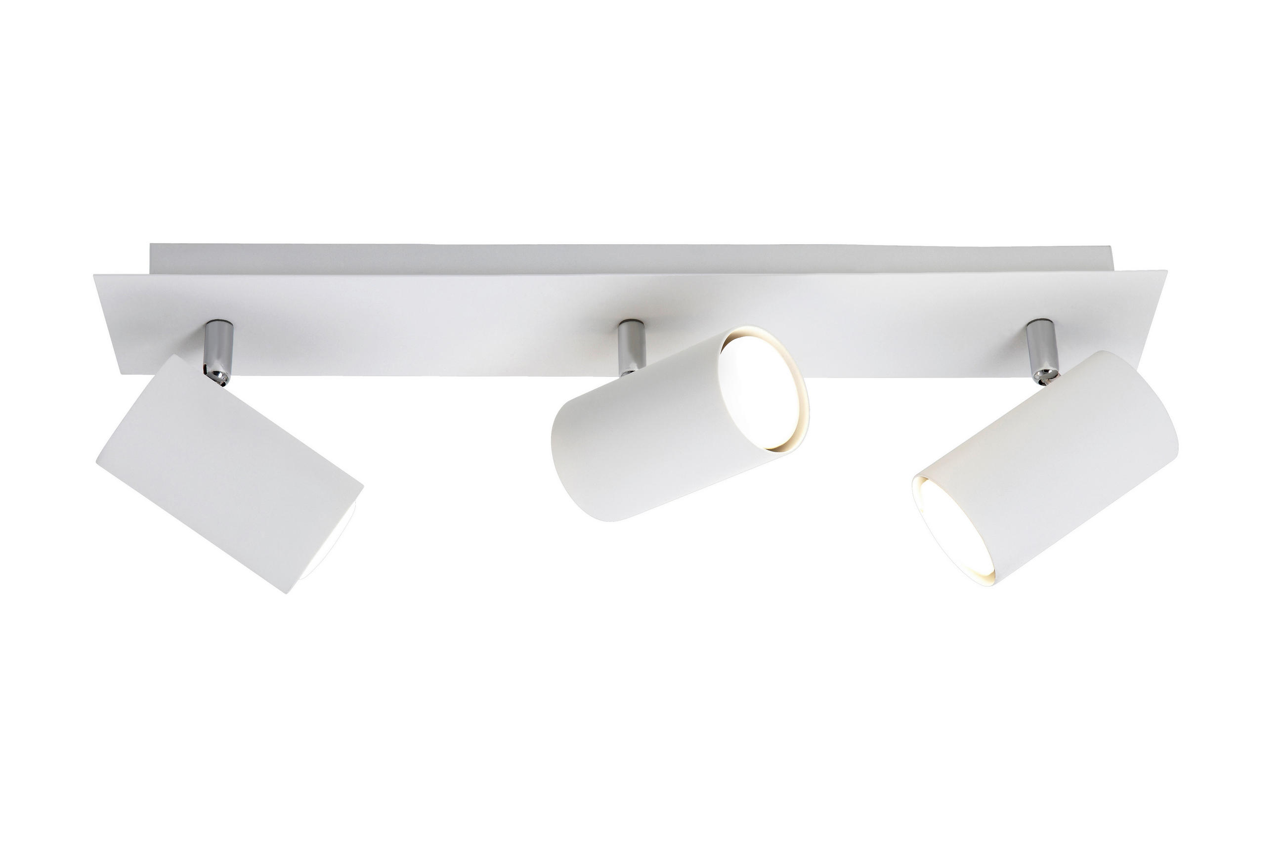 STRAHLER Marley 48/9/15 cm   - Weiß, Basics, Metall (48/9/15cm) - Trio Leuchten
