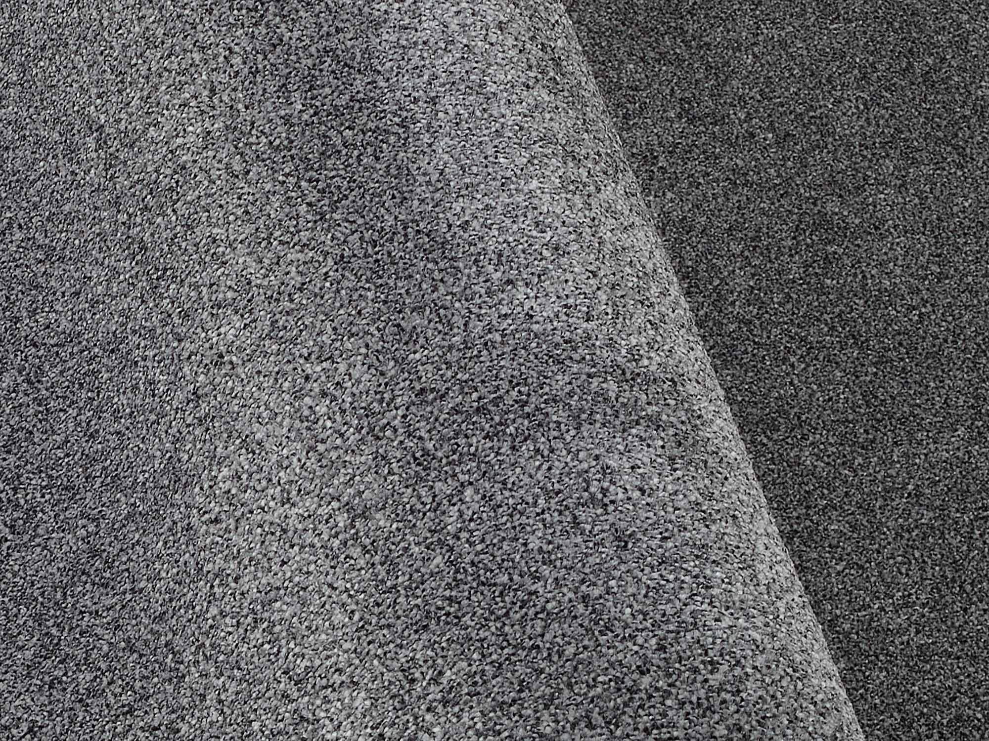 Thumbnail - Novel Webteppich, Dunkelgrau, Textil, Uni, rechteckig, 140x200 cm, Oeko-Tex® Standard 100, für Fußbodenheizung geeignet,...