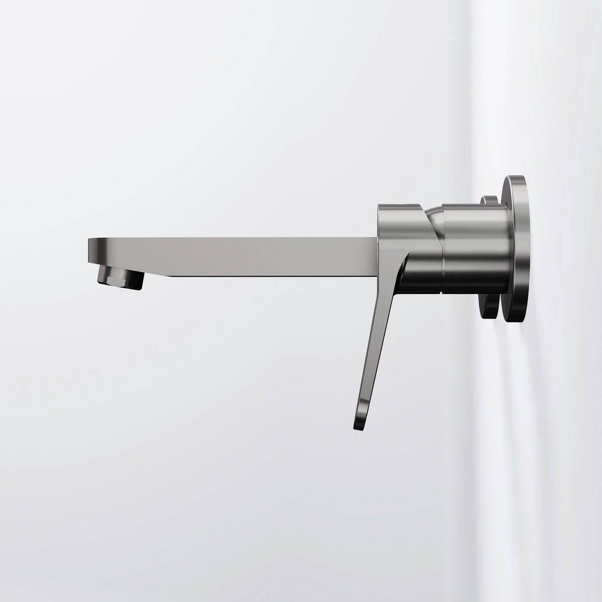 WASCHTISCHARMATUR 340 1814 3 BGM  - Dunkelgrau, MODERN, Metall (22,9/10/22cm)