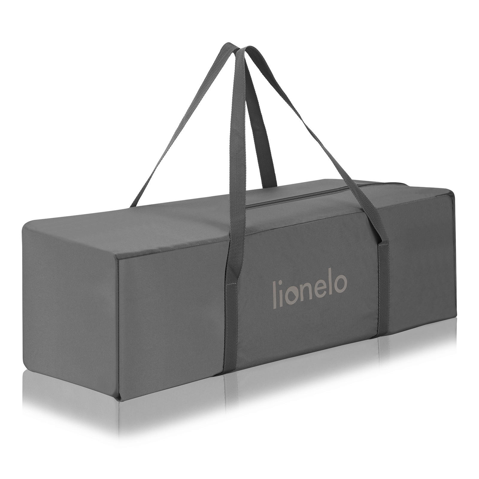 REISEBETT Jasmin Easy Fold Grau  - Grau, Basics, Kunststoff (123/67/74.9cm) - Lionelo