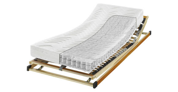 MATRATZENSET 90/200 cm - Eichefarben, Basics, Holz (90/200cm) - Sleeptex