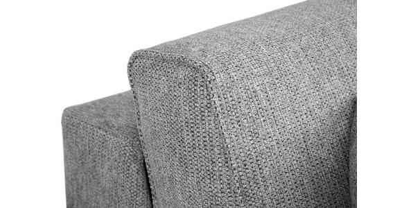 SCHLAFSOFA Webstoff Hellgrau  - Hellgrau/Schwarz, Design, Kunststoff/Textil (186/83/100cm) - Xora