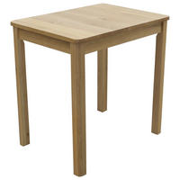 JÍDELNÍ STŮL, dub, barvy dubu, 75/55/75 cm - barvy dubu, Konvenční, dřevo (75/55/75cm) - Linea Natura