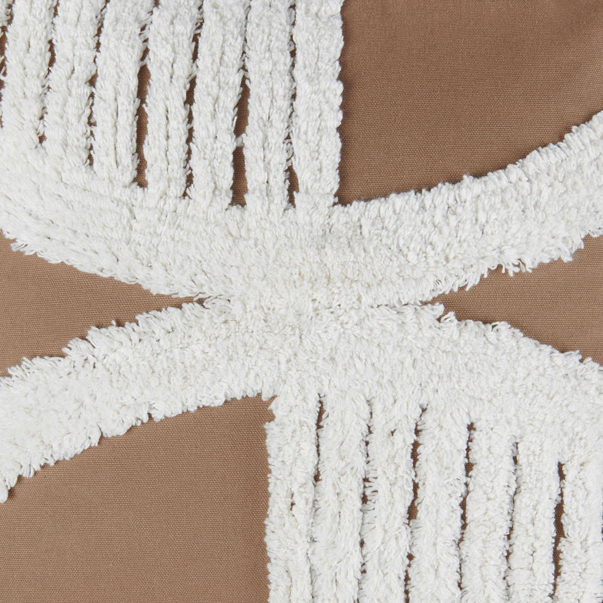 ZIERKISSEN  45/45 cm   - Braun, Design, Textil (45/45cm) - Esposa