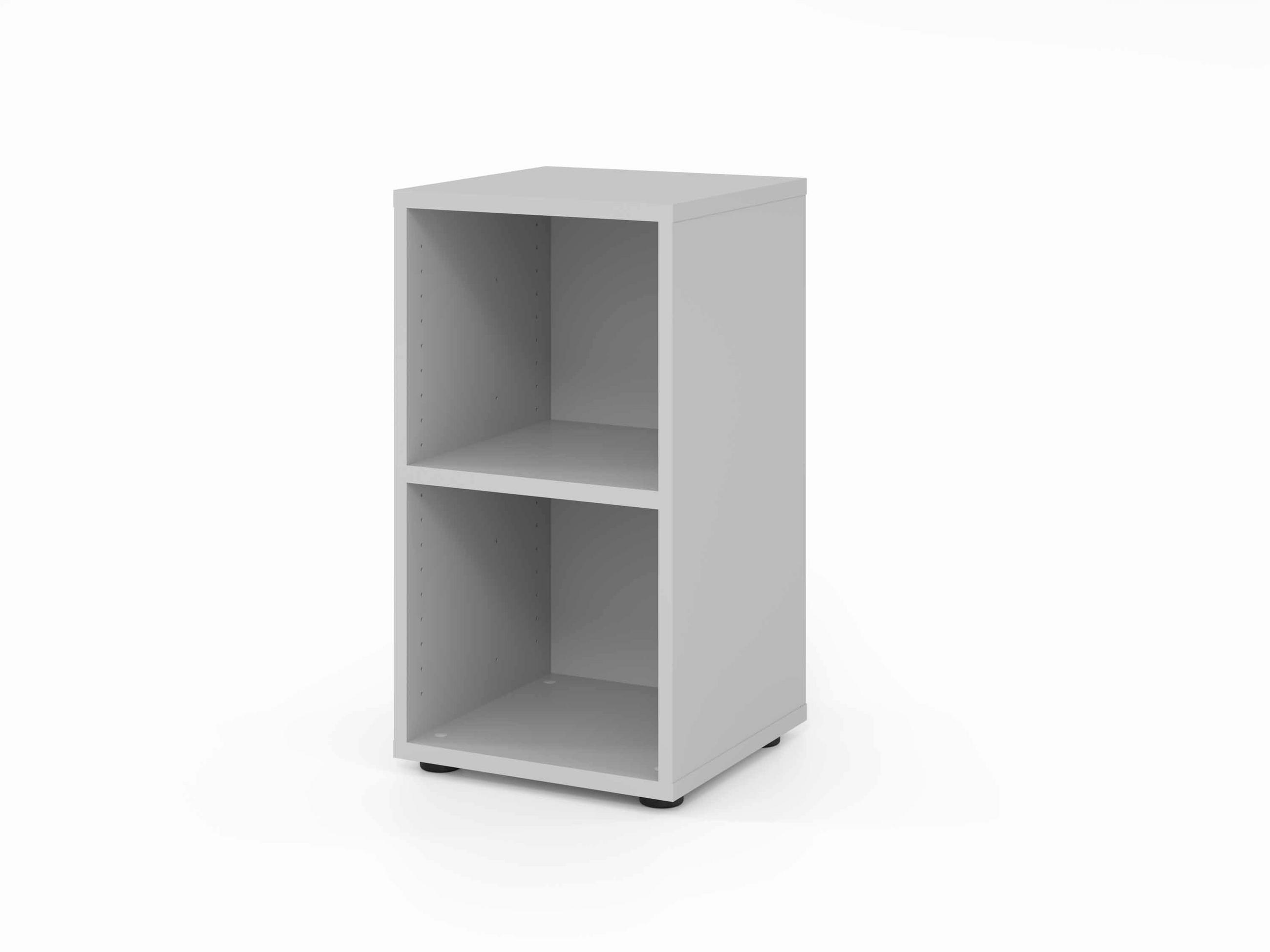 AKTENREGAL Grau  - Grau, Basics, Holzwerkstoff (40/74,8/40cm) - Venda