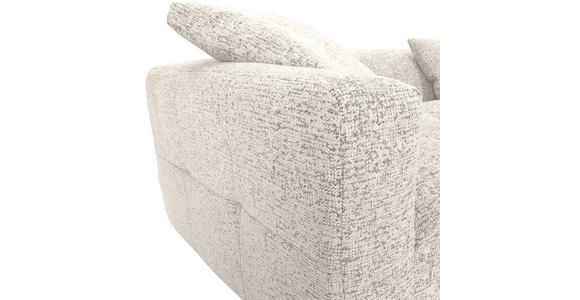 ECKSOFA  in Chenille Creme, Beige  276/170 cm  - Beige/Creme, KONVENTIONELL, Kunststoff/Textil (276/170cm) - Carryhome