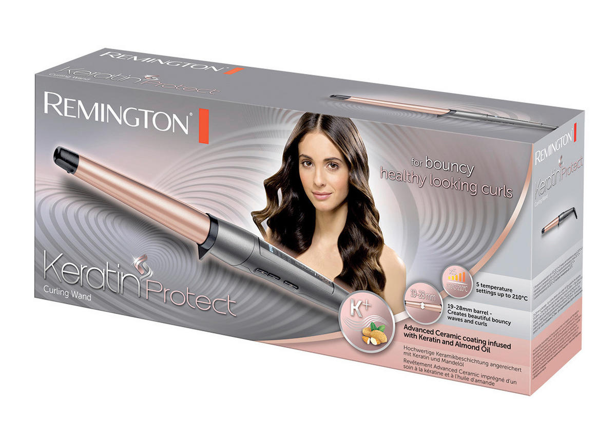 HAARSTYLER  - Roségold/Grau, Basics, Kunststoff (4/4/35,5cm) - Russell Hobbs