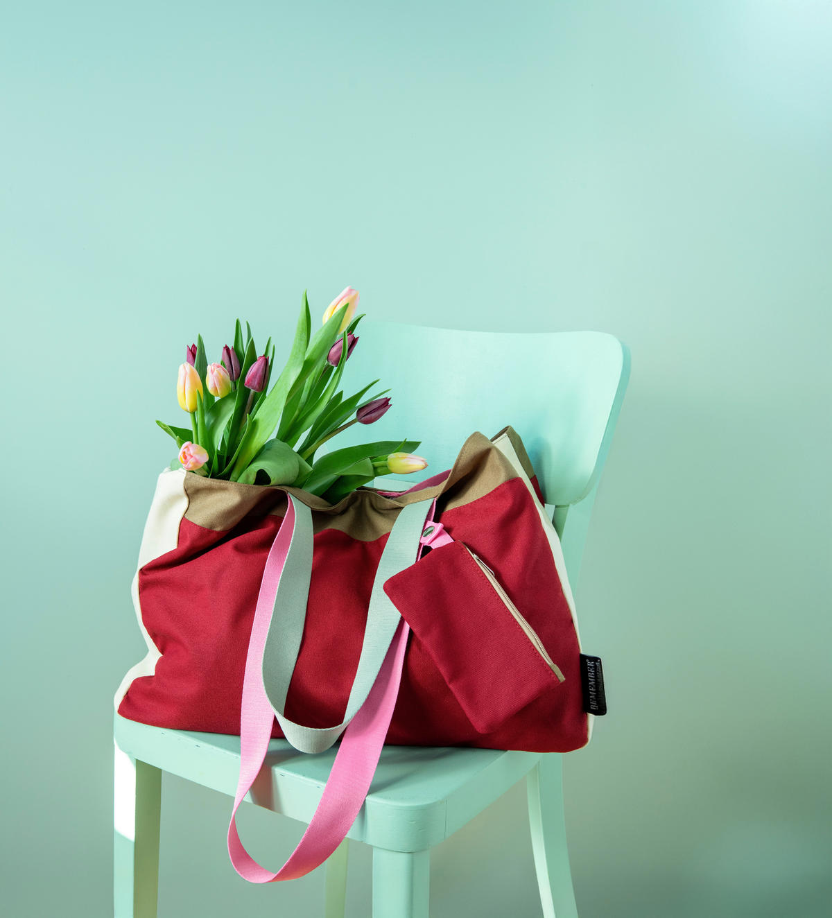 SHOPPER - Bordeaux, Basics, Textil (50/16/36cm)