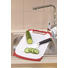 SCHNEIDEBRETT - Rot/Weiß, Basics, Kunststoff (40,5/24,5/1cm) - Homeware SCHNEIDEBRETT - Rot/Weiß, Basics, Kunststoff (40,5/24,5/1cm) - Homeware