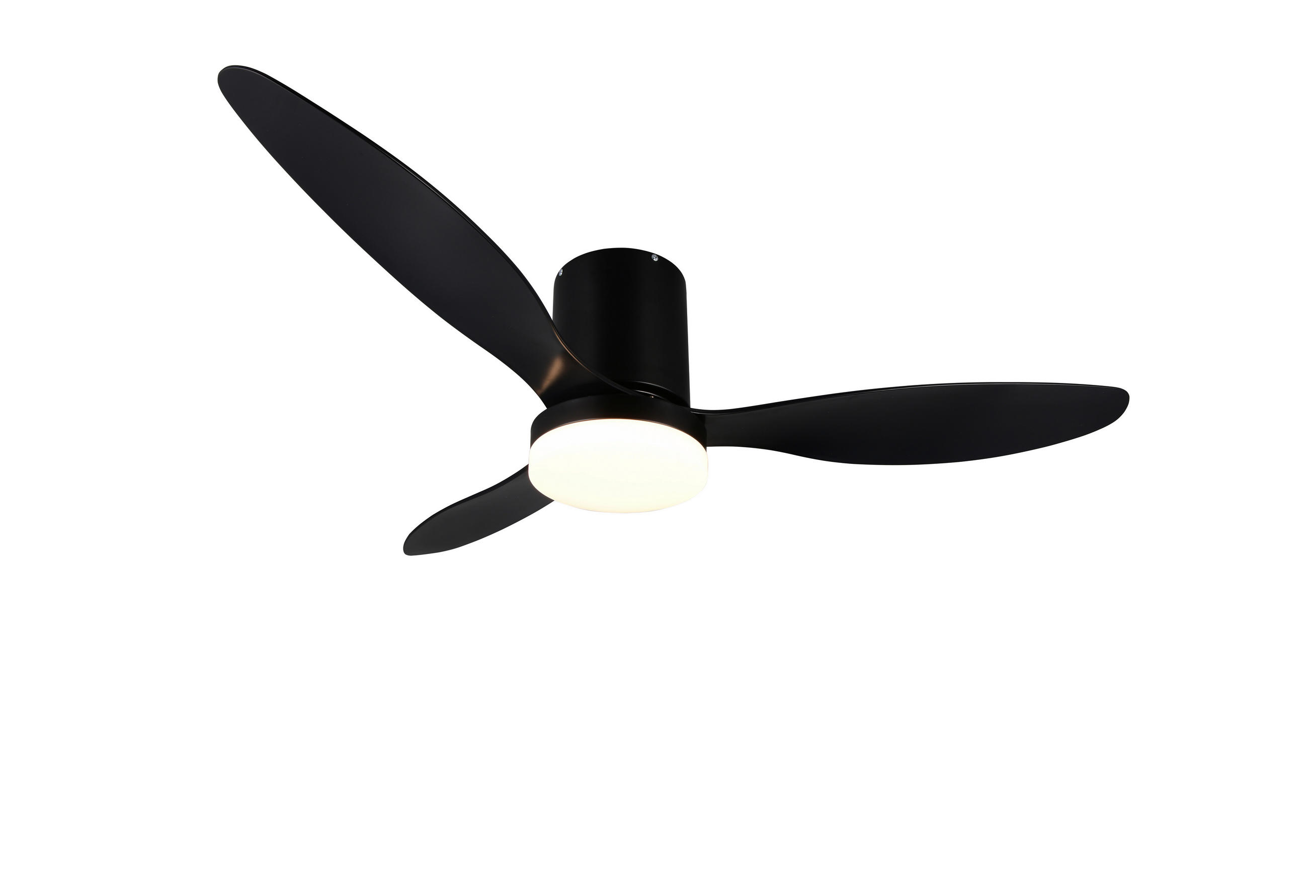 DECKENVENTILATOR  132,0/31,0 cm    - Schwarz, Konventionell, Kunststoff (132,0/31,0cm)