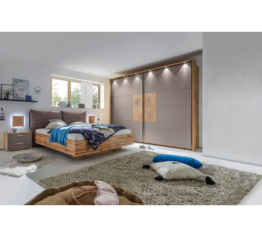 SCHLAFZIMMER Grau, Eichefarben SCHLAFZIMMER Grau, Eichefarben