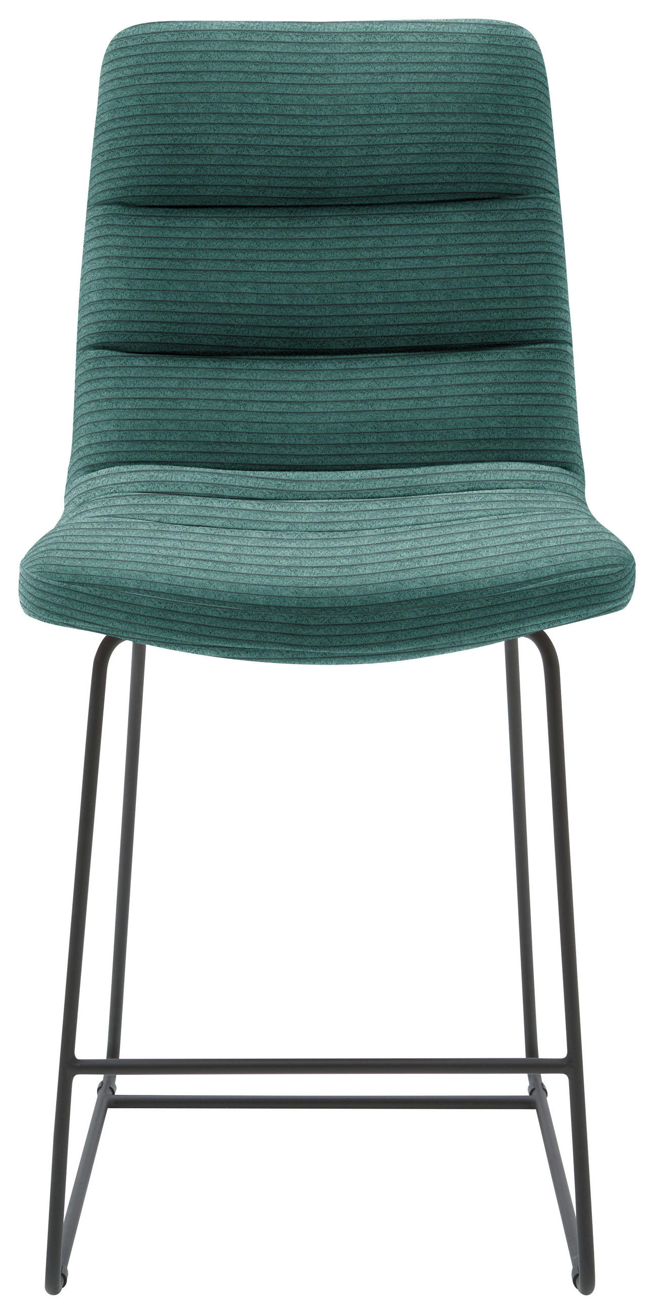 TRESENSTUHL - Schwarz/Grün, Design, Textil/Metall (52/106/66cm) - Dieter Knoll