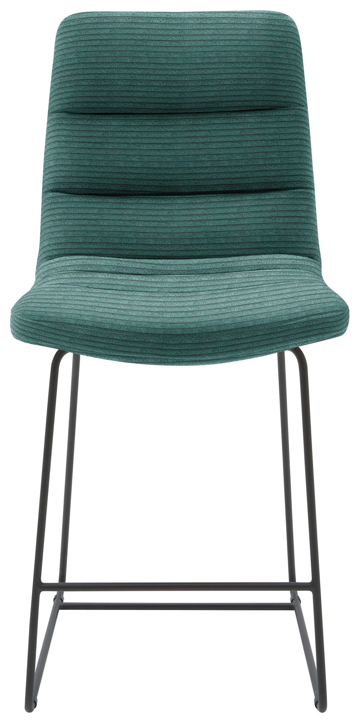 TRESENSTUHL - Schwarz/Grün, Design, Textil/Metall (52/106/66cm) - Dieter Knoll