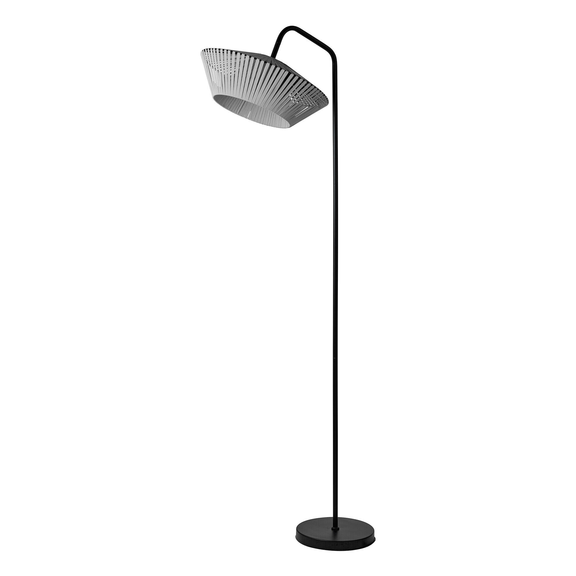 STEHLEUCHTE 40,5/56,8/164 cm   - Dunkelgrau, Basics, Textil/Metall (40,5/56,8/164cm) - Osram