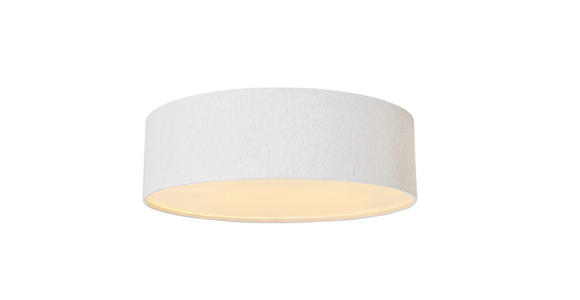 DECKENLEUCHTE 45/13 cm - Naturfarben, Basics, Kunststoff/Textil (45/13cm) - Novel