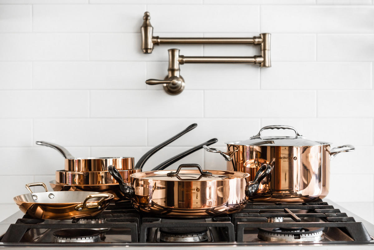 KASSEROLLE DE BUYER INNOCUIVRE 0,3 L  - Kupferfarben, Basics, Metall (9cm)