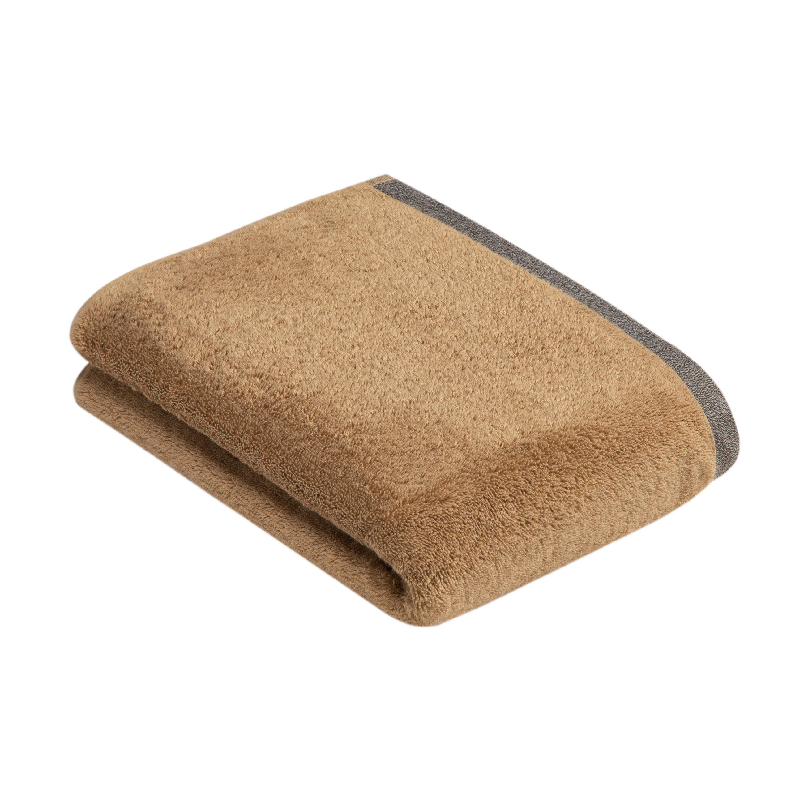 DUSCHTUCH Prato 140/67 cm  - Braun, Basics, Textil (140/67cm) - Vossen