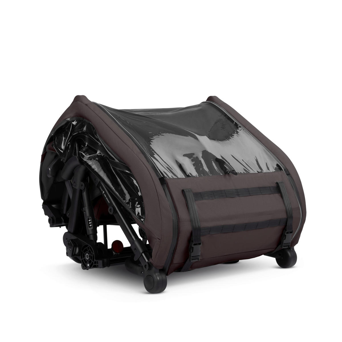 FAHRRADANHÄNGER   Tour 2  - Graubraun, Basics, Textil (81/53/56cm) - ABC Design