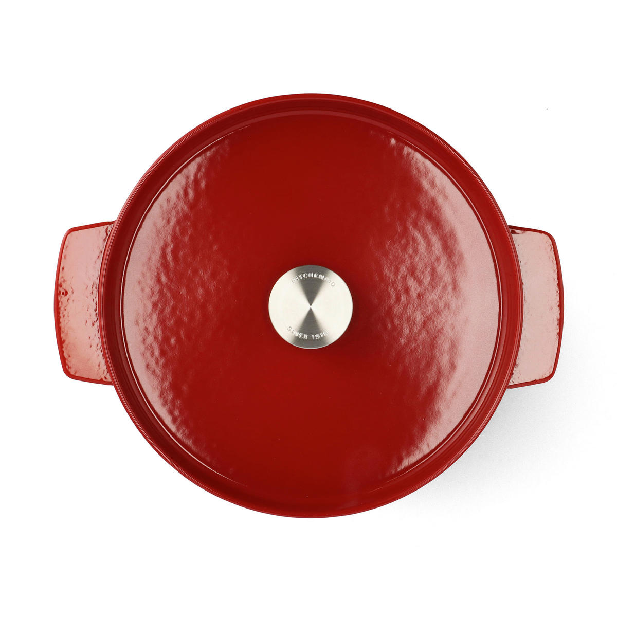 BRÄTER Cast Iron  - Rot/Creme, Basics, Metall (5.2l) - Kitchenaid