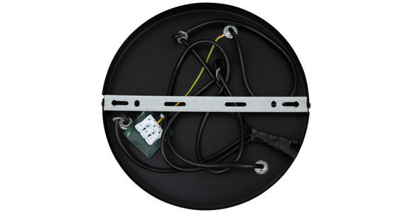 HÄNGELEUCHTE 37/120,5 cm  - Walnussfarben, Trend, Metall (37/120,5cm) - Novel