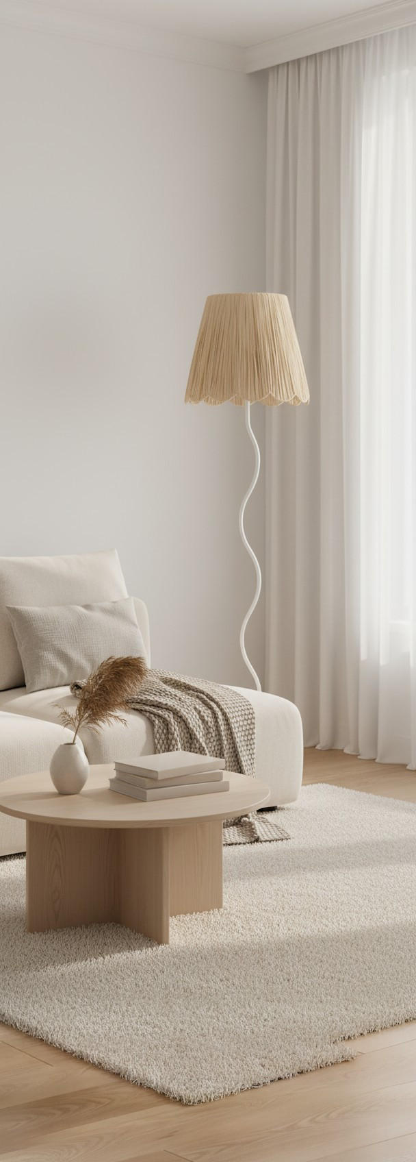 Thumbnail - Collet's Monde Stehleuchte, Weiß, Metall, Papier, 155 cm, RoHS, CE, Fußschalter, Lampen & Leuchten, Innenbeleuchtung, St...