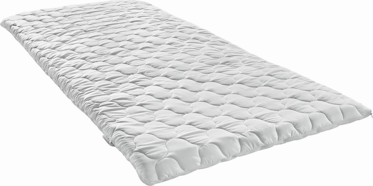 TOPPER 200/200 cm Höhe ca.  - Weiß, Basics, Textil (200/200cm) - Sleeptex