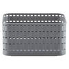 REGALKORB 18,3/13,7/9,8 cm  - Anthrazit, Basics, Kunststoff (18,3/13,7/9,8cm) - Rotho