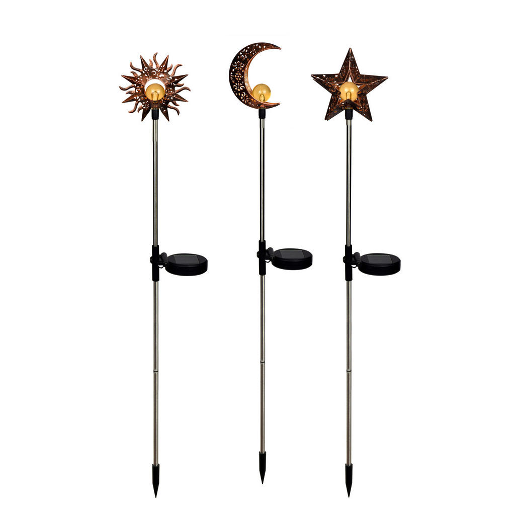 Solarleuchte mit Erdspieß Rafael 1xled Warmweiß H: 82cm