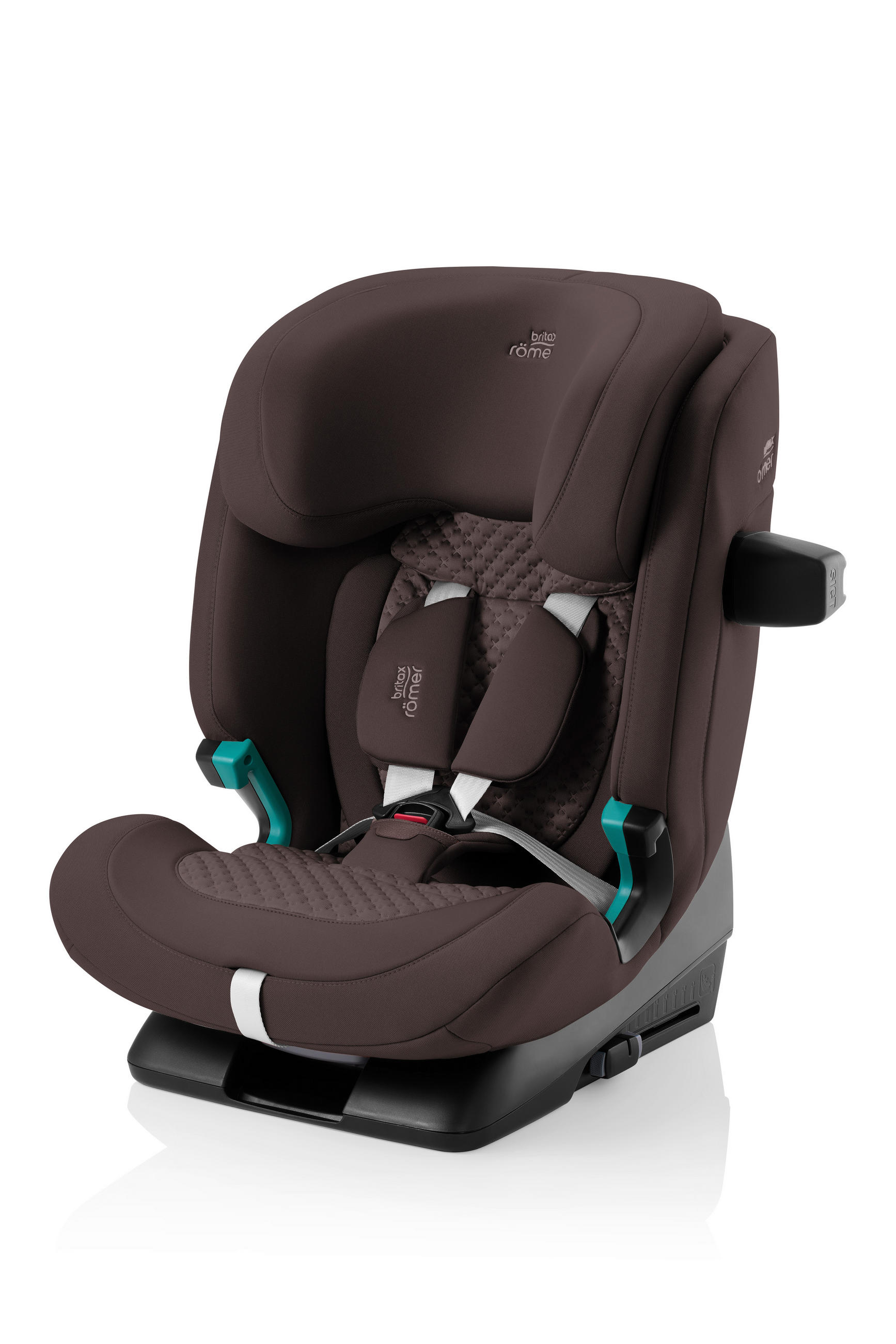KINDERAUTOSITZ Advansafix Pro Chocolate   - Dunkelbraun, Basics, Kunststoff/Textil (44/60/48cm) - Britax Römer Diamond
