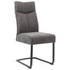 SVIKTSTOL i järn vävt tyg  - svart/grå, Design, metall/textil (44/102/64cm) - Novel