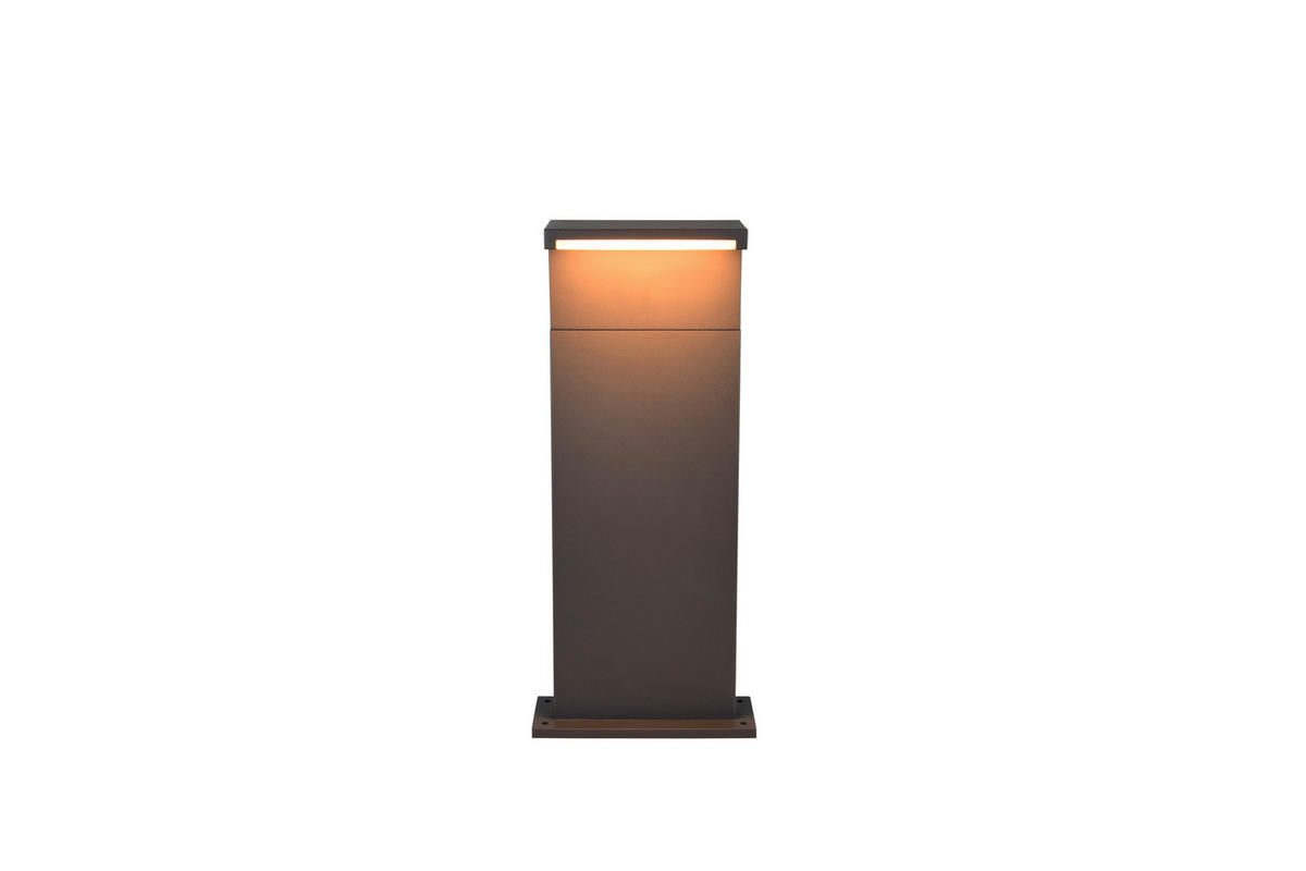 WEGELEUCHTE Ravi 22/50/14 cm  - Anthrazit/Weiß, Design, Kunststoff/Metall (22/50/14cm) - Trio Leuchten