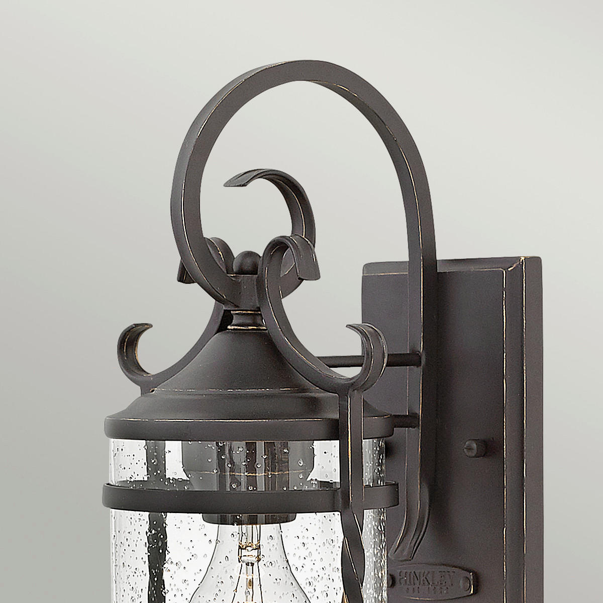 AUSSENWANDLEUCHTE - Schwarz, Basics, Glas/Metall (17,6/20,1/33cm) - Elstead Lighting