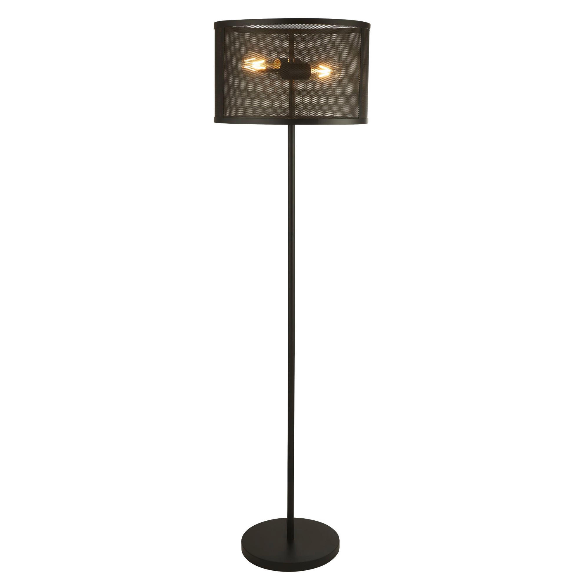 SVJETILJKA PODNA Fishnet  - crna, Design, metal/plastika (40/40/145cm)
