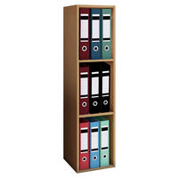 AKTENREGAL 34/107/29 cm  - Buchefarben, Design, Holzwerkstoff (34/107/29cm) - MID.YOU