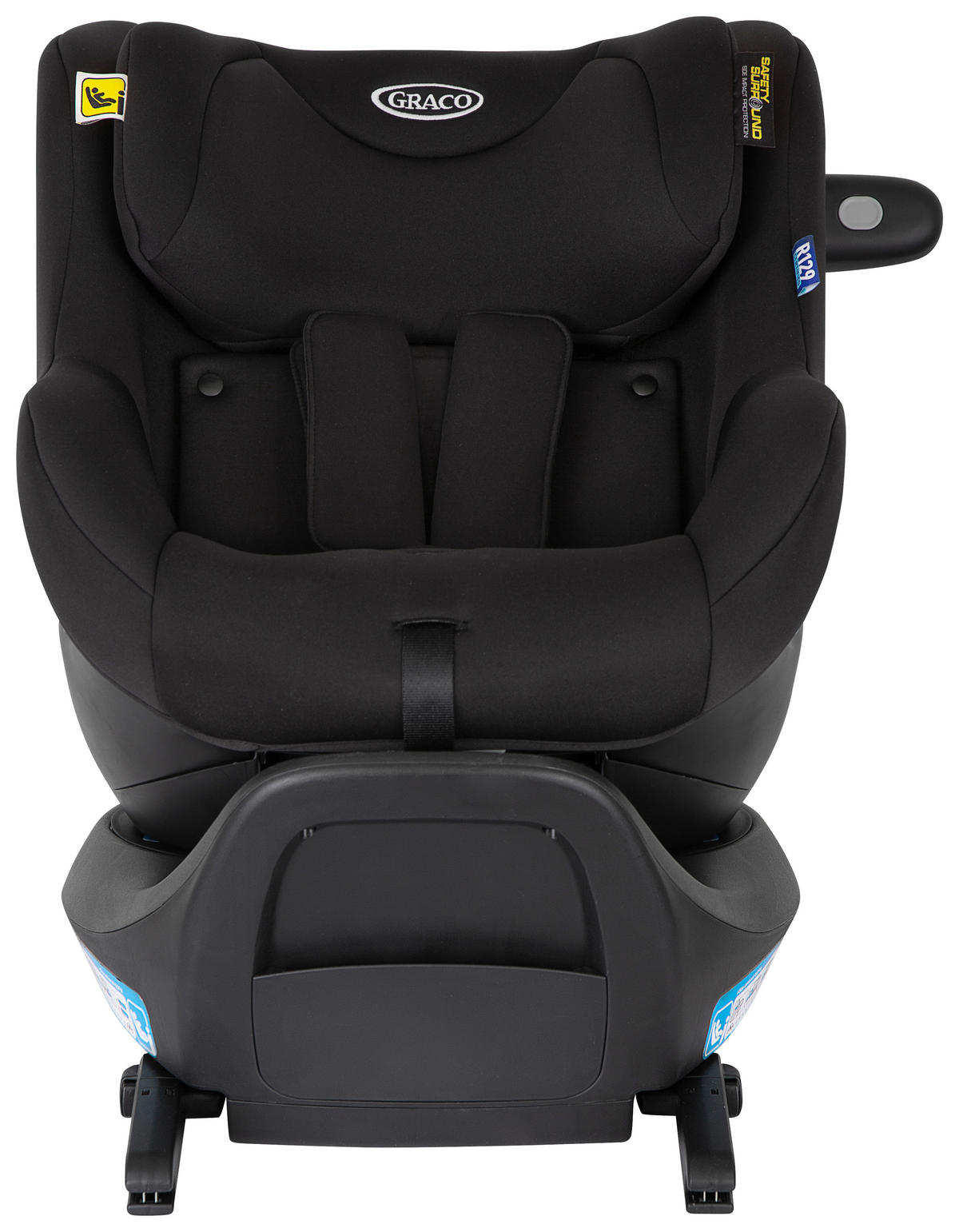 KINDERSITZ-SET Snug Turn Bundle Midnight   - Schwarz, Basics, Kunststoff/Textil (66/43/58cm) - Graco