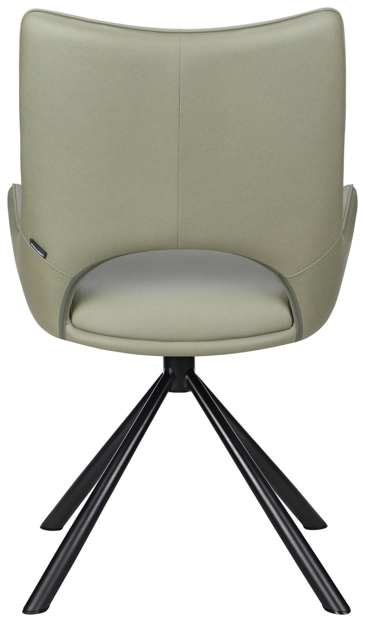 STUHL - Schwarz/Grün, Design, Textil/Metall (57/88,5/62cm) - Carryhome