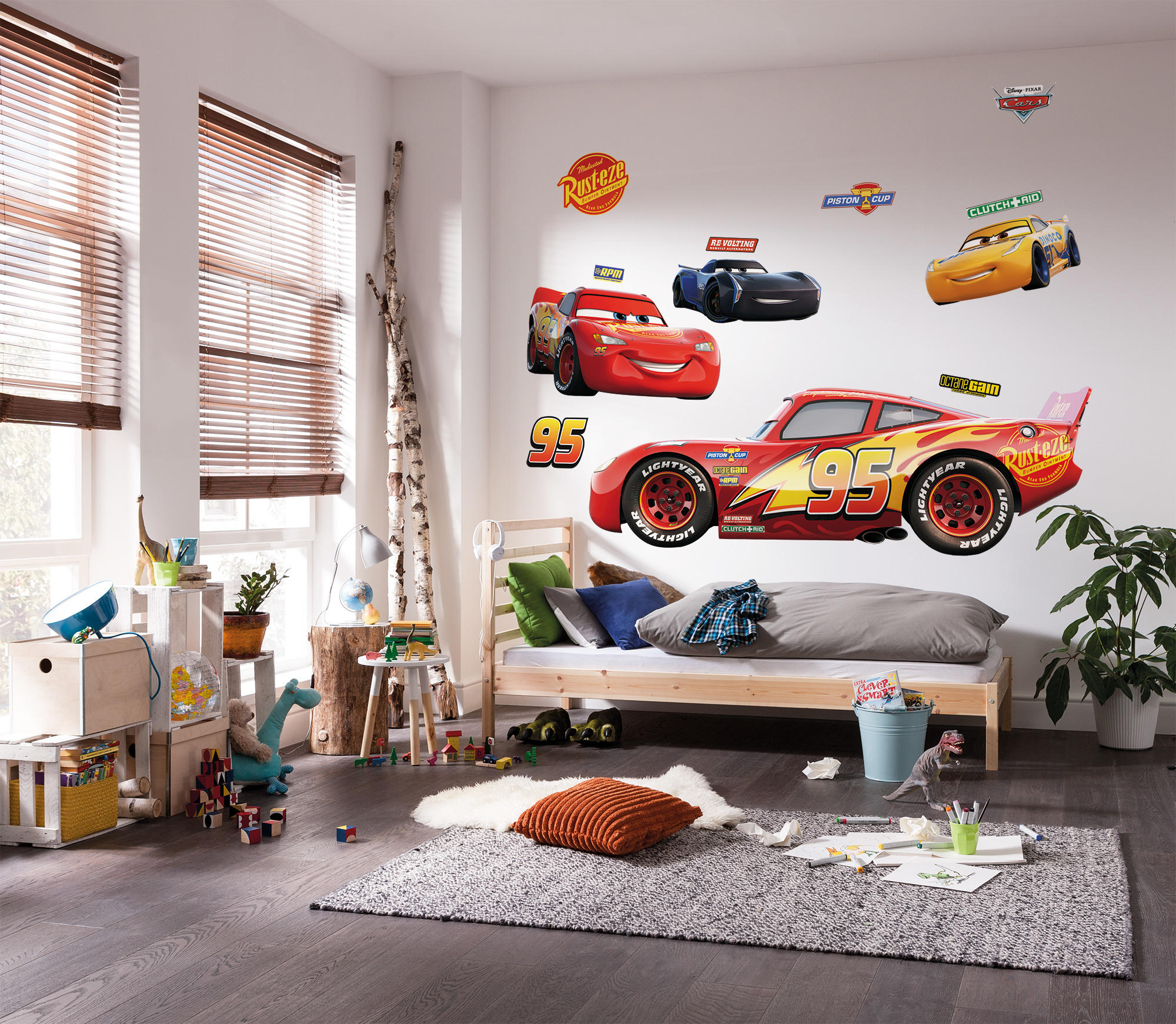 FOTOTAPET 127/200 cm  - multicolor, Trend, papper (127/200cm) - Komar