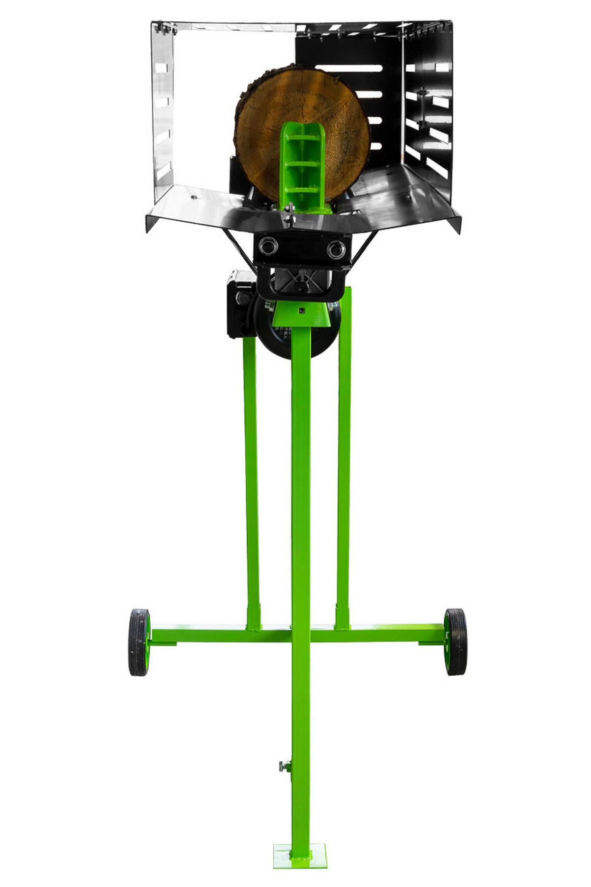 HOLZSPALTER  - Grün, Basics, Metall (116/61/42,5cm) - Zipper